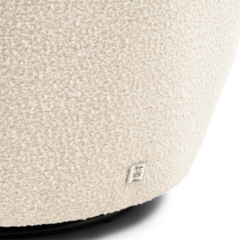 Riviera Maison The Jill Swivel Chair Boucle white sand