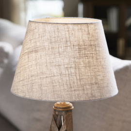 Riviera Maison Merlan Linen Taper Lampshade Natural 30x20 PRE ORDER