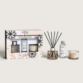 Maison Berger Paris Duo mini parfumsticks & geurkaars Eternity Nude