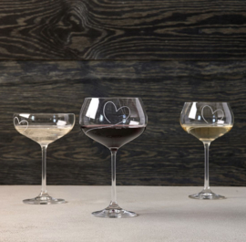 Rivièra Maison With Love White Wine Glass