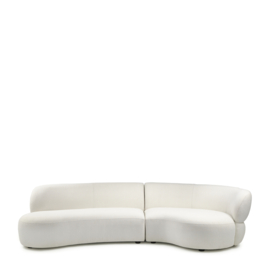 Rivièra Maison San Remo 2,5-zitsbank Arm Rechts Boucle Wit