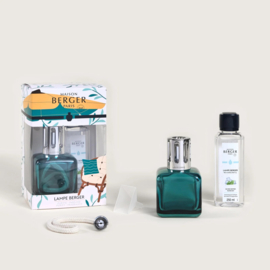 Lampe Berger Giftset Glaçon Summer Verte