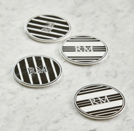 Rivièra Maison Long Island Coasters 4 pcs