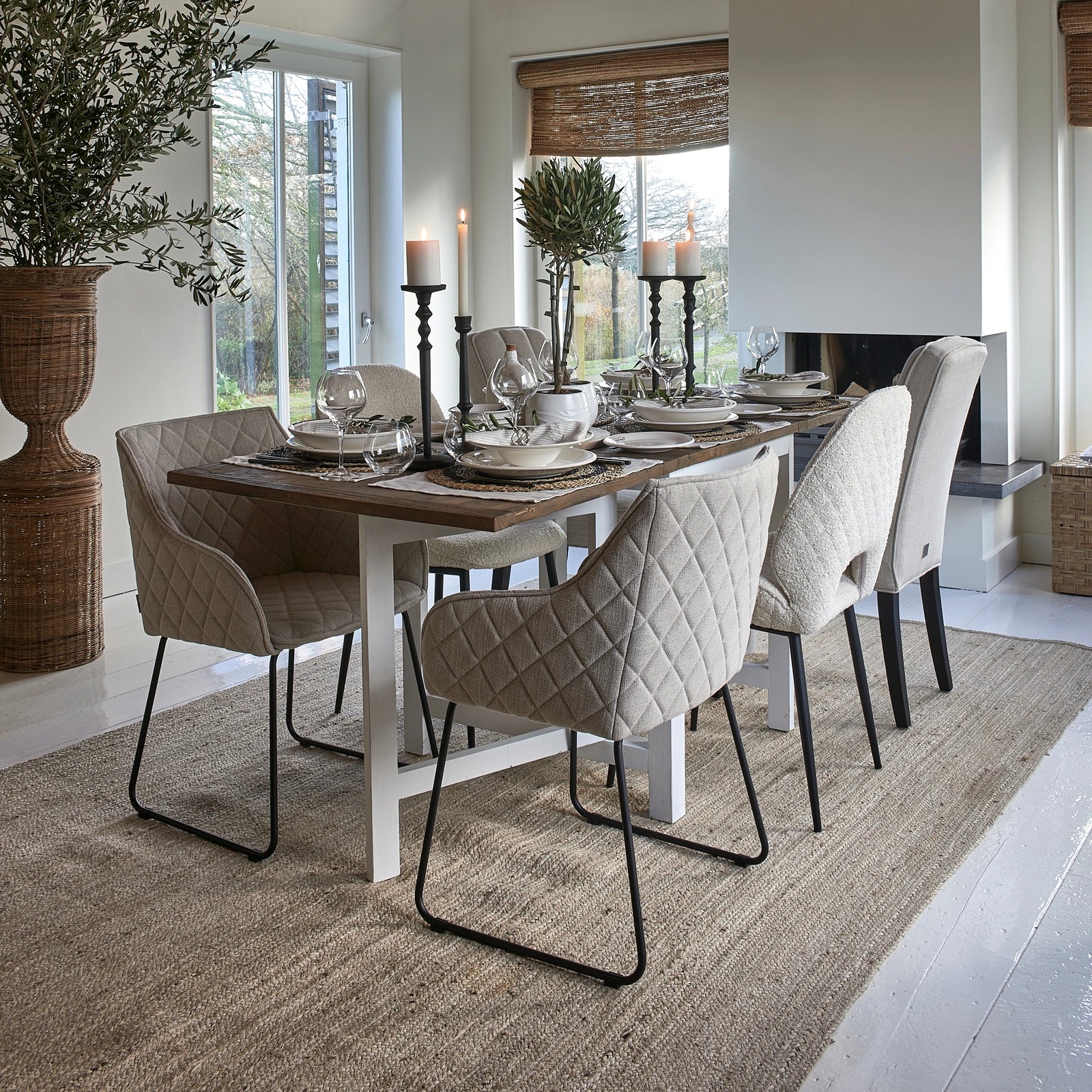 Dining Chair Frisco Drive, Fabulous Flax, Linen