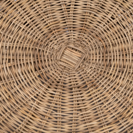 Riviera Maison Rustic Rattan Macaron Footstool