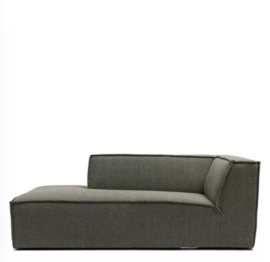 Rivièra Maison Modulaire bank The jagger, chaisen longue links, pale green