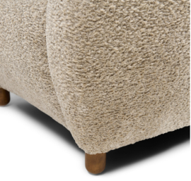 Riviera Maison Courchevel Wing Chair Vintage Velvet Classic Cream