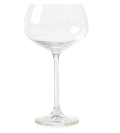 Rivièra Maison With Love White Wine Glass