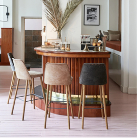 Riviera Maison Vegas Bar Stool Bar Stoel, Pellini Coffee