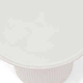 Cascais End Table, Pure White