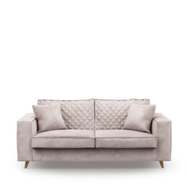 Rivièra Maison Kendall Sofa 2,5 Seater, velvet, ivory