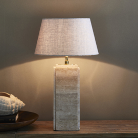 Rivièra Maison Linen Taper Lampshade Flax 38x21