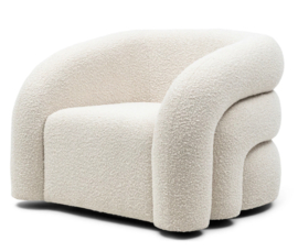 Riviera Maison Swivel Draaibare Fauteuil Vittorio wit