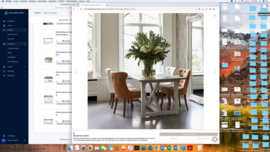 Riviera Maison Chateau Chassigny Eettafel 180 x 90 cm
