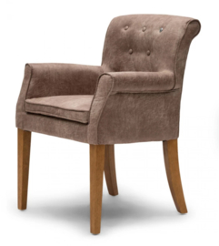 Rivièra Maison La Scala Dining Armchair Pellini Camel