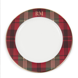 Riviera Maison RM Classic Tartan Dinner Plate
