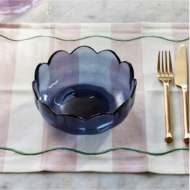 Riviera Maison Toulouse Bowl blue Kom blauw