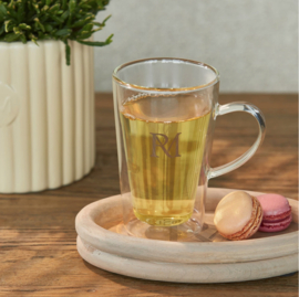 Riviera Maison Double Wall Monogram Glass XL 340ml