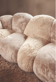 PTMD Cuvae Sofa Lush Beige