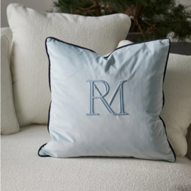 Riviera Maison RM Monogram Milo Pillow Cover 50x50 cm