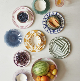 Riviera Maison Toulouse Bowl pink kom rose