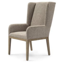 Riviera Maison Ascot Dining Arm Chair Eetkamerstoel Bright Taupe