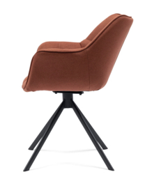 Riviera Maison Carnaby Draaibare Eetkamerstoel Autumn Brown