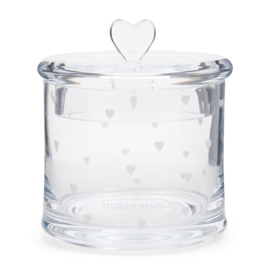 Riviera Maison Sweets Heart Mini Storage Jar PRE ORDER
