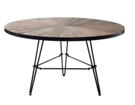 Rivièra Maison Boston Harbor Dining Table Dia 140 cm