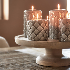 Rivièra Maison Pilllar Candle Padded Flax