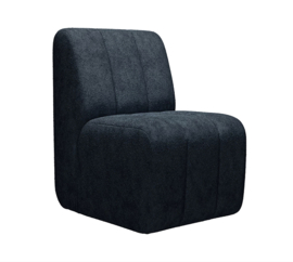 Riviera Maison Eetkamerstoel Dazzle, Deep Blue, French Waeve
