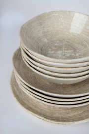 PTMD Kaylaa Cream Porcelain Dinner Plate round L Set van 6