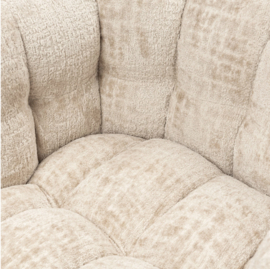 Riviera Maison Arosa Swivel DraaiFauteuil, Natural