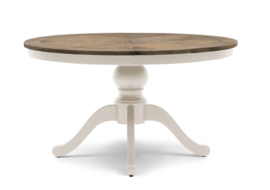 Riviera Maison Le Marais Dining Table Extendable 140/190x140 White