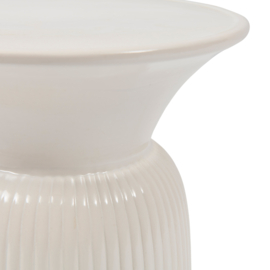 Riviera Maison Cascais End Table High, Pure White