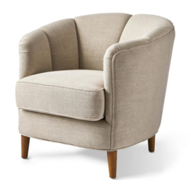 Rivièra Maison Rue Royale Armchair, linen, faboulous flax