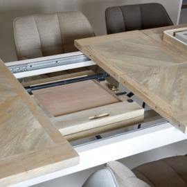 Riviera Maison Pacifica Diningtable Extendable Eettafel verlengbaar 310.265/220x100 cm