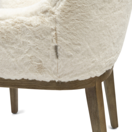 Riviera Maison Whistler Dining Arm Chair Eetkamerstoel, Snow