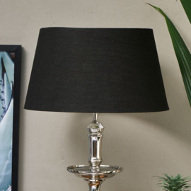 Loveable Linen Lampshade all black 35x45