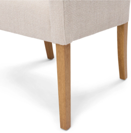 Riviera Maison Eetkamerstoel Savile Row Glossy Flax