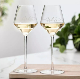 Rivièra Maison White Wine Glass set van 2