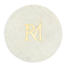 Rivièra Maison RM Monogram Marble Candle Plateau