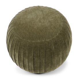 Riviera Maison Paris Footstool, Vintage Jacquard, Oregon Green