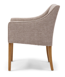 Riviera Maison Savile Row Dining Chair Eetkamerstoel Bright Taupe