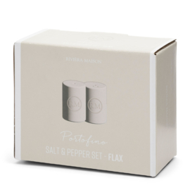 Riviera Maison Portofino Zout & Peper stel flax