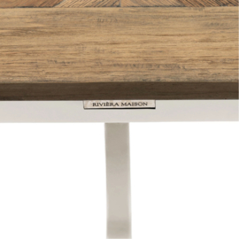 Riviera Maison Le Marais Dining Table Extendable 140/190x140 White