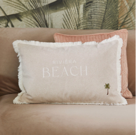 Riviera Maison Beach Palm Tree Pillow Cover 65x45 cm
