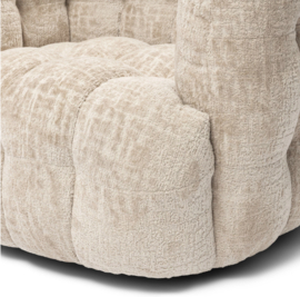 Riviera Maison Arosa Swivel DraaiFauteuil, Natural