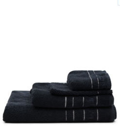 RM Elegant Guest Towel Black 50x30