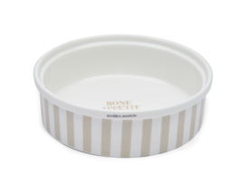 Rivièra Maison Bone Appetit Dog Bowl flax L